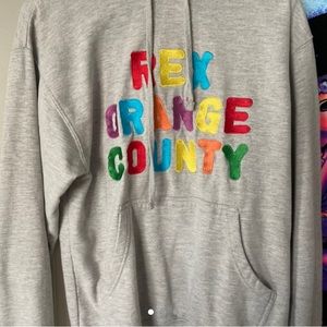 rex orange county letter hoodie